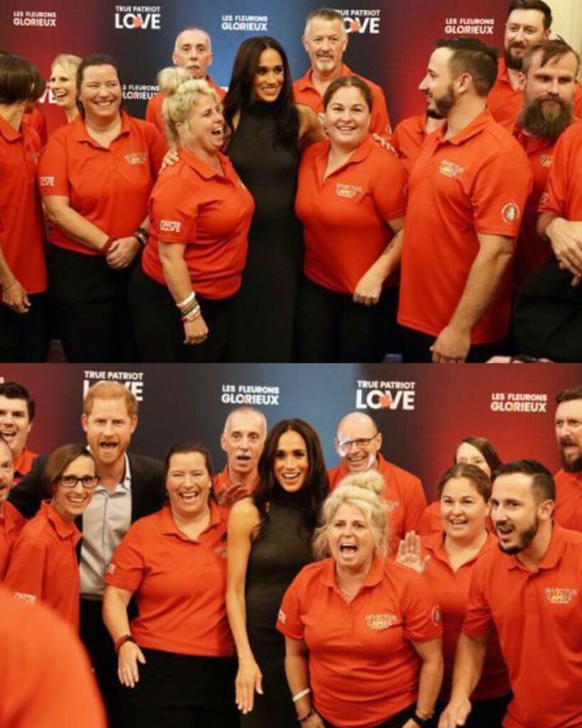 Meghan Markle and Prince Harry met the Canadian Delegation for