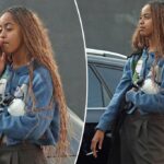 Obama’s daughter Malia taking a cigarette break in Los Angeles weeks after Sasha Obama was also spotted smoking.